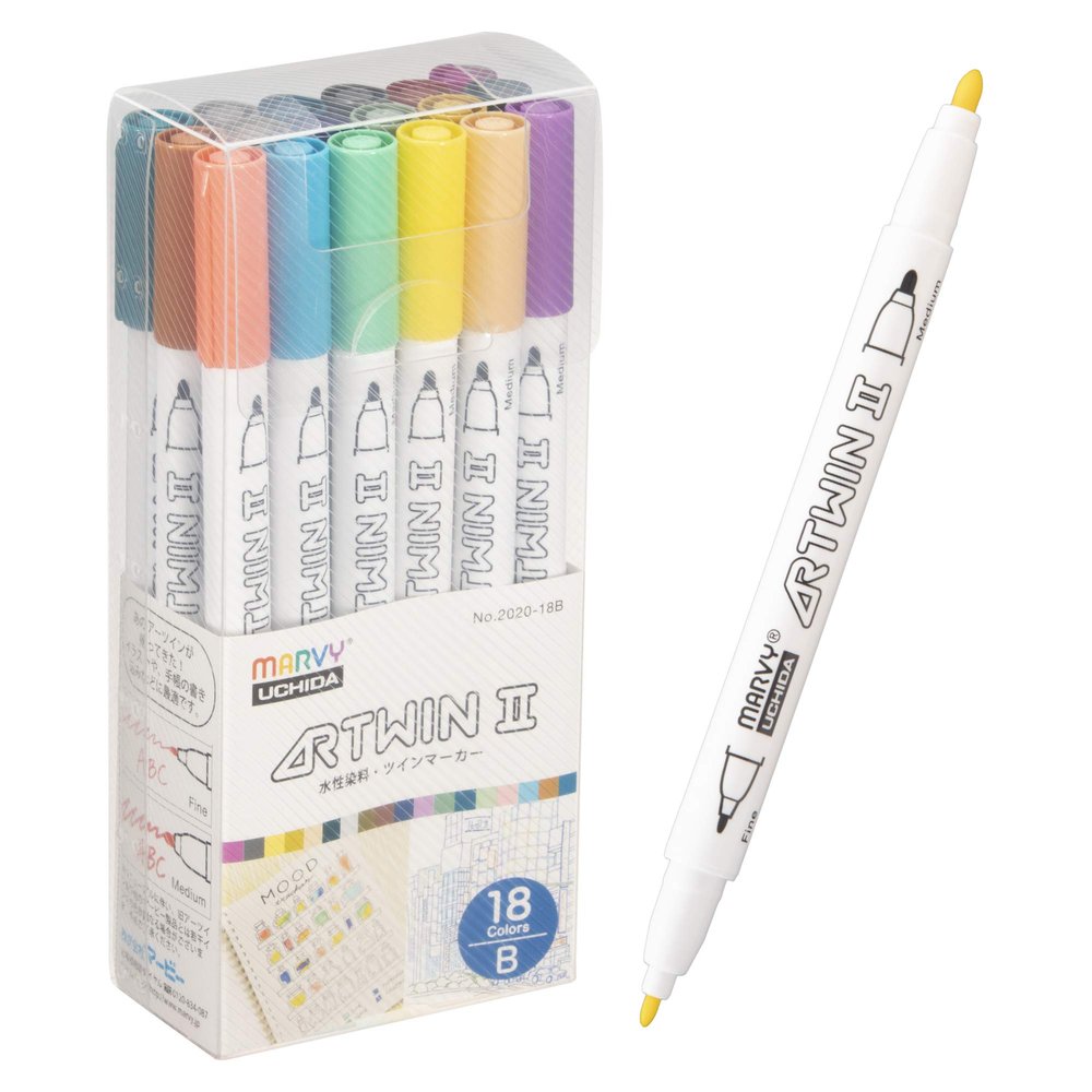 Marvy Ertwin II 18 Color B Set (2020-18B)
