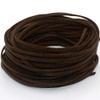 DalaB Colorful Double-Edged Suede Leather Rope DIY Material Braided Rope Necklace Bracelet Rope Jewelry Components Accessory 2C0137 - (Color: Black) view 2