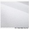 Zamtac 100% Cotton 14CT Cross Stitch/Embroidery Fabric Aida Cloth Canvas for Whites Red Black Navy Blue Light Blue Beige - (Color: Black, Size: 50x100cm) view 2