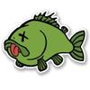 Dead Fish Sticker for Scrapbooking Waterproof Vinyl Stickers for Water Bottle, Laptop & Phone Case 50 Pack view 2