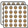 Santa Cruz California Sticker for Scrapbooking Waterproof Vinyl Stickers for Water Bottle, Laptop & Phone Case 50 Pack view 1