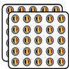 Belgium Sticker for Scrapbooking Waterproof Vinyl Stickers for Water Bottle, Laptop & Phone Case 50 Pack view 1