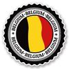 Belgium Sticker for Scrapbooking Waterproof Vinyl Stickers for Water Bottle, Laptop & Phone Case 50 Pack view 2