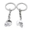 100 PCS Antique Silver Keyrings Keychains Key Ring Chains Tags Clasps AA462 Football Helmet view 1