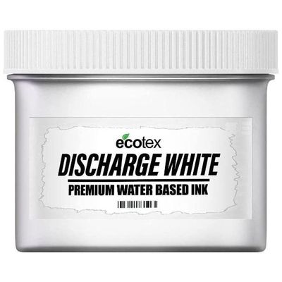 Ecotex Screen Printing Discharge White (Pint -16oz.) - Water Based Discharge White Fabric Ink, Silk Screen Paint - Screen Print Direct, USA Made