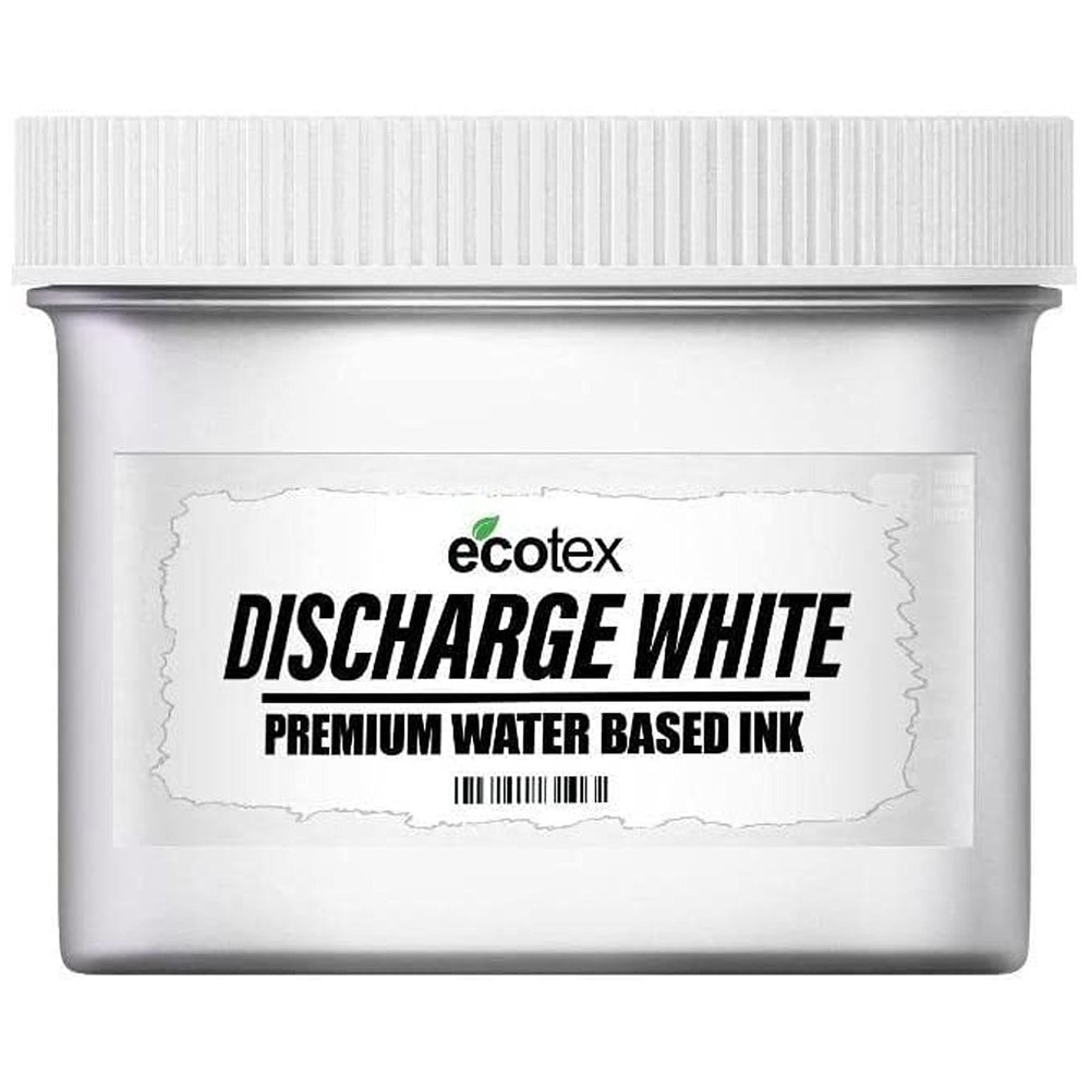Ecotex Screen Printing Discharge White (Pint -16oz.) - Water Based Discharge White Fabric Ink, Silk Screen Paint - Screen Print Direct, USA Made