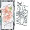 1 Pcs Hibiscus Flower Frame Cutting Dies,DIY Scrapbooking Artist Metal Cutting Dies Stencils for Scrapbooking Embossing Decorative Crafts Supplies DIY Paper Cards Making New 2019 view 1