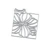 1 Pcs Hibiscus Flower Frame Cutting Dies,DIY Scrapbooking Artist Metal Cutting Dies Stencils for Scrapbooking Embossing Decorative Crafts Supplies DIY Paper Cards Making New 2019 view 3
