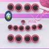 Safety Eyes 5 Pair 24mm to 34mm Choose Color & Size Crafts, Sewing, Crochet (Pink, 24mm) view 2