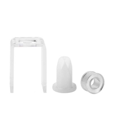 AKOAK Simple DIY Lipstick Mould Set,Creative and Lovely Various Shapes of Lipstick Making Mould for 12.1mm Lipstick Tube (Diamond)