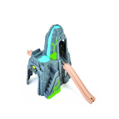 Hape Light and Sound Mountain Tunnel - Wooden Train Track Accessories