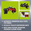 AMT "Double Header" Tandem Van Trailers - 1/25 Scale Model Trailer Kit view 3
