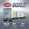 AMT "Double Header" Tandem Van Trailers - 1/25 Scale Model Trailer Kit view 4