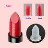 AKOAK Simple DIY Lipstick Mould Set, Star Shaped Lipstick Making Mould for 12.1mm Tube view 2