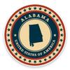 Alabama USA Sticker for Scrapbooking Waterproof Vinyl Stickers for Water Bottle, Laptop & Phone Case 50 Pack view 2