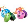 6pcs Wooden Finger Castanets, Cute Animal Pattern Kids Castanets, Musical Instruments Rhythm Castinette Kids Toys by DOXISHRUKY view 3
