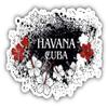 Havana Cuba Travel Art Decorative Scrapbooking Sticker Waterproof Vinyl Stickers for Water Bottle, Laptop & Phone Case 50 Pack view 2