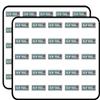 New York Retro Travel Tin Sign Art Decorative Scrapbooking Sticker Waterproof Vinyl Stickers for Water Bottle, Laptop & Phone Case 50 Pack view 1