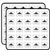 Jerusalem City View Israel Travel Art Decorative Scrapbooking Sticker Waterproof Vinyl Stickers for Water Bottle, Laptop & Phone Case 50 Pack view 1