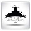 Jerusalem City View Israel Travel Art Decorative Scrapbooking Sticker Waterproof Vinyl Stickers for Water Bottle, Laptop & Phone Case 50 Pack view 2