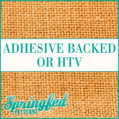 Orange BURLAP Pattern Heat Transfer or Adhesive Vinyl CHOOSE YOUR SIZE! Jute Burlap