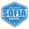 Sofia City Bulgaria Grunge Travel Stamp Sticker for Scrapbooking Waterproof Vinyl Stickers for Water Bottle, Laptop & Phone Case 50 Pack view 2