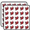 Rock & Roll Music Wings Label Art Decorative Scrapbooking Sticker Waterproof Vinyl Stickers for Water Bottle, Laptop & Phone Case 50 Pack view 1