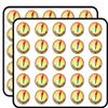 Madagascar Map Flag Glossy Label Art Decorative Scrapbooking Sticker Waterproof Vinyl Stickers for Water Bottle, Laptop & Phone Case 50 Pack view 1