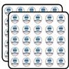 Gaborone Botswana Flag Stamp Art Decorative Scrapbooking Sticker Waterproof Vinyl Stickers for Water Bottle, Laptop & Phone Case 50 Pack view 1