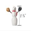 Lionel The Polar Express 5-Piece Miniature Figure Set with Conductor, Hero Boy, Hero Girl, Santa & Snowman Model Train People Pack Christmas Layout Accessory, Ages 14+ view 3