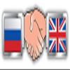 Russia United Kingdom Hand Shaking Flags Art Decorative Scrapbooking Sticker Waterproof Vinyl Stickers for Water Bottle, Laptop & Phone Case 50 Pack view 2