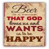 Beer Grunge Vintage Card Sticker for Scrapbooking, Planners, DIY Crafts, Albums, and Bullet Journals 50 Pack view 2