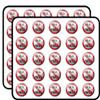Ebola Ban Stop Sign Sticker for Scrapbooking Waterproof Vinyl Stickers for Water Bottle, Laptop & Phone Case 50 Pack view 1