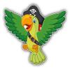 Parrot Pirate Sticker for Scrapbooking Waterproof Vinyl Stickers for Water Bottle, Laptop & Phone Case 50 Pack view 2