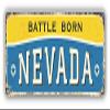 Nevada Grunge Retro Travel Tin Sign Art Decorative Scrapbooking Sticker Waterproof Vinyl Stickers for Water Bottle, Laptop & Phone Case 50 Pack view 2