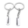 100 Items Metal Keychain Keyring Key Tags Chains Rings Jewelry Bag Charms VD1Q8 Faith Tag Sign view 1