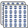 El Salvador Grunge Flag Sticker for Scrapbooking Waterproof Vinyl Stickers for Water Bottle, Laptop & Phone Case 50 Pack view 1