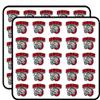 Angry Rhinos Head Mascot Sticker for Scrapbooking Waterproof Vinyl Stickers for Water Bottle, Laptop & Phone Case 50 Pack view 1