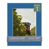 CountryArtHouse Royal Blue Acid Free 8x10 Picture Frame Mats with White Core Bevel Cut for 6x8 Pictures - Fits 8x10 Frame - One Mat view 1