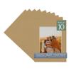 CountryArtHouse Rattan Acid Free 16x20 Picture Frame Mats with White Core Bevel Cut for 11x14 Pictures - Fits 16x20 Frame - Pack of 10 Mats - with Bags & Backings view 1