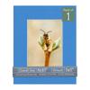 CountryArtHouse Bay Blue Acid Free 8x10 Picture Frame Mats with White Core Bevel Cut for 5x7 Pictures - Fits 8x10 Frame - One Mat view 1