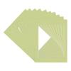 CountryArtHouse 11x14 Precut Picture Frame Mats, White Core Bevel Cut, Acid Free 4-Ply Mat Board Fits 8x10 Photos, Professional Photo Mat Inserts for Frames & Gallery Wall, Pistachio, Pack of 10 view 3