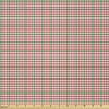 Ambesonne Checkered Fabric by The Yard, Horizontally Striped Design Gingham Inspired Old Fashioned Traditional Print, Microfiber Fabric for Arts and Crafts Textiles & Decor, 3 Yards, Coral White view 2