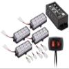 Heise by Metra 4 Pack LED Grille Strobe Kit, Amber, 8 LED, 0.5 Watt view 1