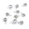 420 Pieces Antique Silver Tone Jewelry Making Charms Crafting Beading Craft N2DK4 Halloween Pumpkins view 1