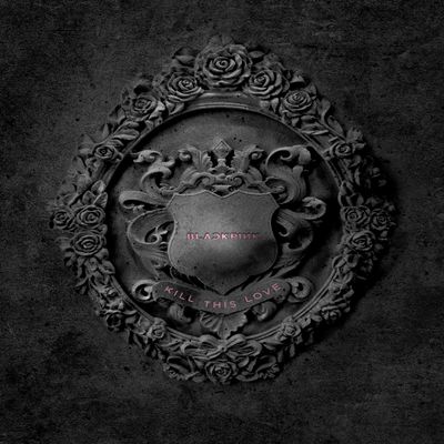 Blackpink 2nd Mini Album [Kill This Love] [Black Ver.] - Pack of CD, Photobook, Photocard, Folded Poster with Pre Order Benefit, Extra Decorative Sticker Set, Photocard Set