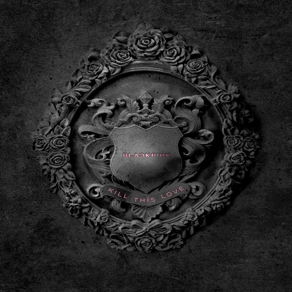 Blackpink 2nd Mini Album [Kill This Love] [Black Ver.] - Pack of CD, Photobook, Photocard, Folded Poster with Pre Order Benefit, Extra Decorative Sticker Set, Photocard Set