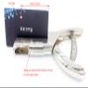 Kucaa 2-inch Reach 1/8 inch 3mm Deep Throat Heavy Duty Hand Held Single Hole Punch for PVC Cards ID Cards Badge Photos view 2