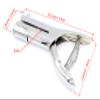 Kucaa 2-inch Reach 1/8 inch 3mm Deep Throat Heavy Duty Hand Held Single Hole Punch for PVC Cards ID Cards Badge Photos view 4