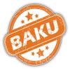 Baku Grunge Rubber Travel Stamp Decorative Scrapbooking Sticker Waterproof Vinyl Stickers for Water Bottle, Laptop & Phone Case 50 Pack view 2